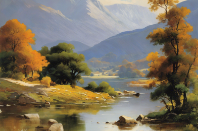 “Nature’s Palette: Landscape Painting Through Time”